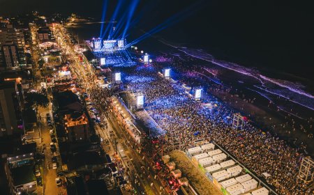 Shows do Verão Maior reúnem 1 milhão de pessoas em Matinhos e Pontal