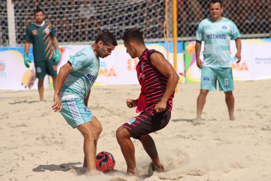 Bola vai rolar no Litoral no sábado com craques brasileiros no Verão Maior Futebol Show