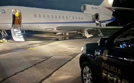 PF apreende jatinho de R$ 200 milhões de Daniel Vorcaro em operação que investiga fraude bilionária