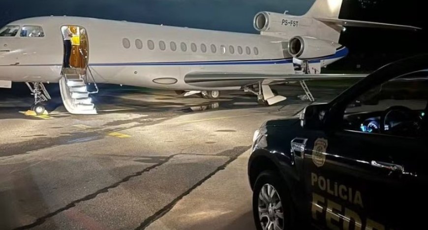 PF apreende jatinho de R$ 200 milhões de Daniel Vorcaro em operação que investiga fraude bilionária